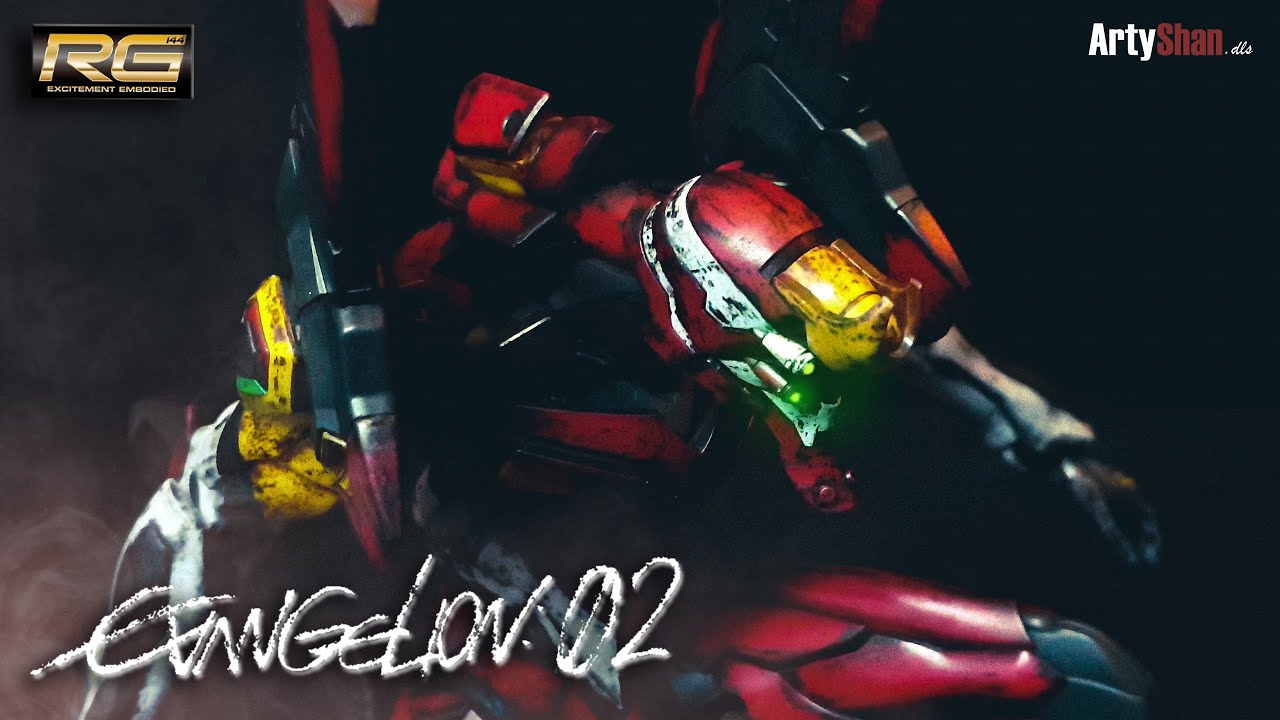RG EVANGELION UNIT-02 | SPEED BUILD & WEATHERING EVA-02