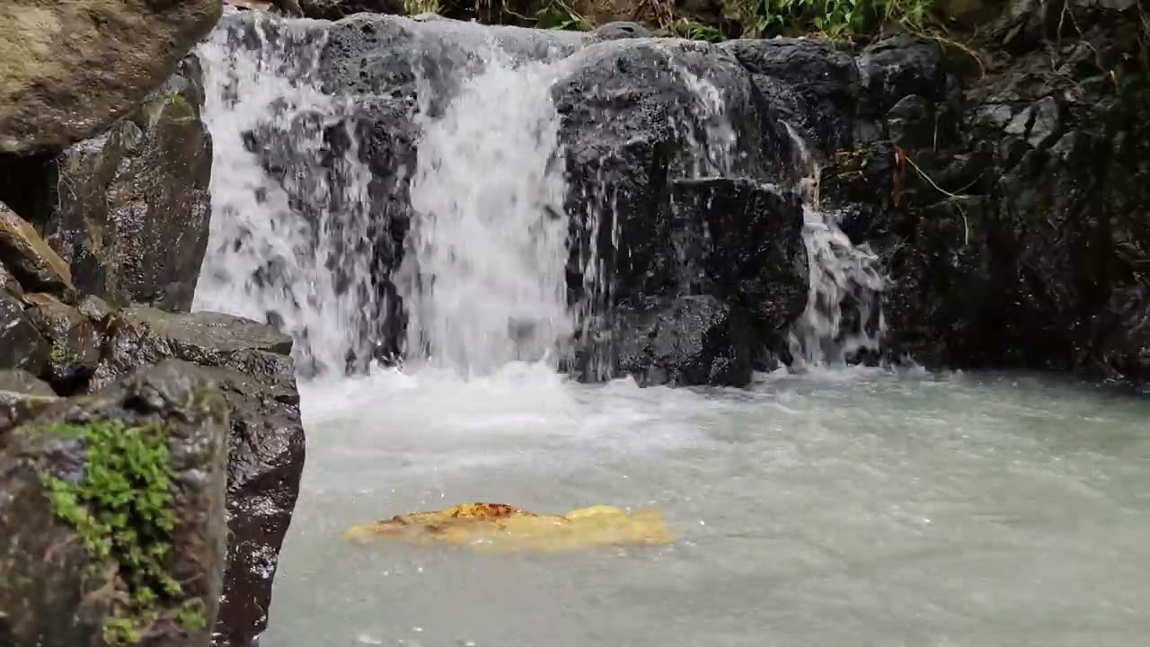 Calm River Sounds for Fast Sleep and meditation, #relaxingwater #waterfall #deepsleep #meditation 