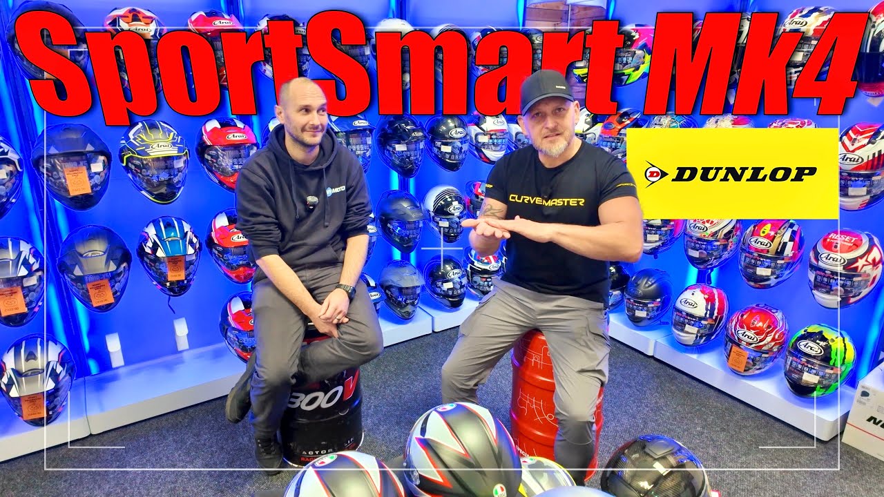 Совершенно новая Dunlop SportSmart Mk4 — суперцепкая дорожная шина