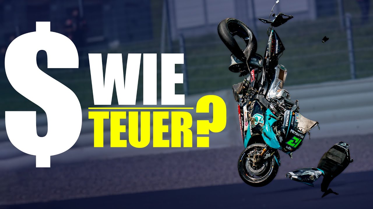 MotoGP-Crashes: Wie viel kostet ein Sturz?