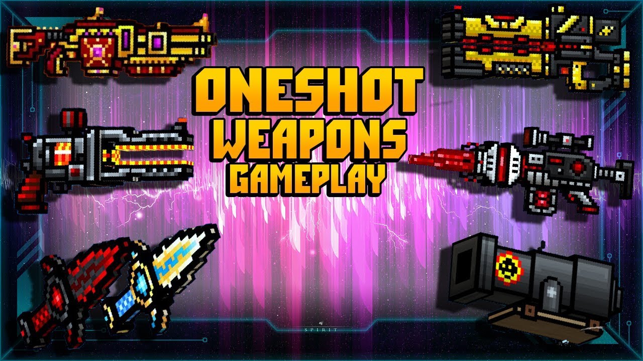 Пиксельный пистолет 3D - игровой процесс с одним выстрелом [Clan Siege Battle]