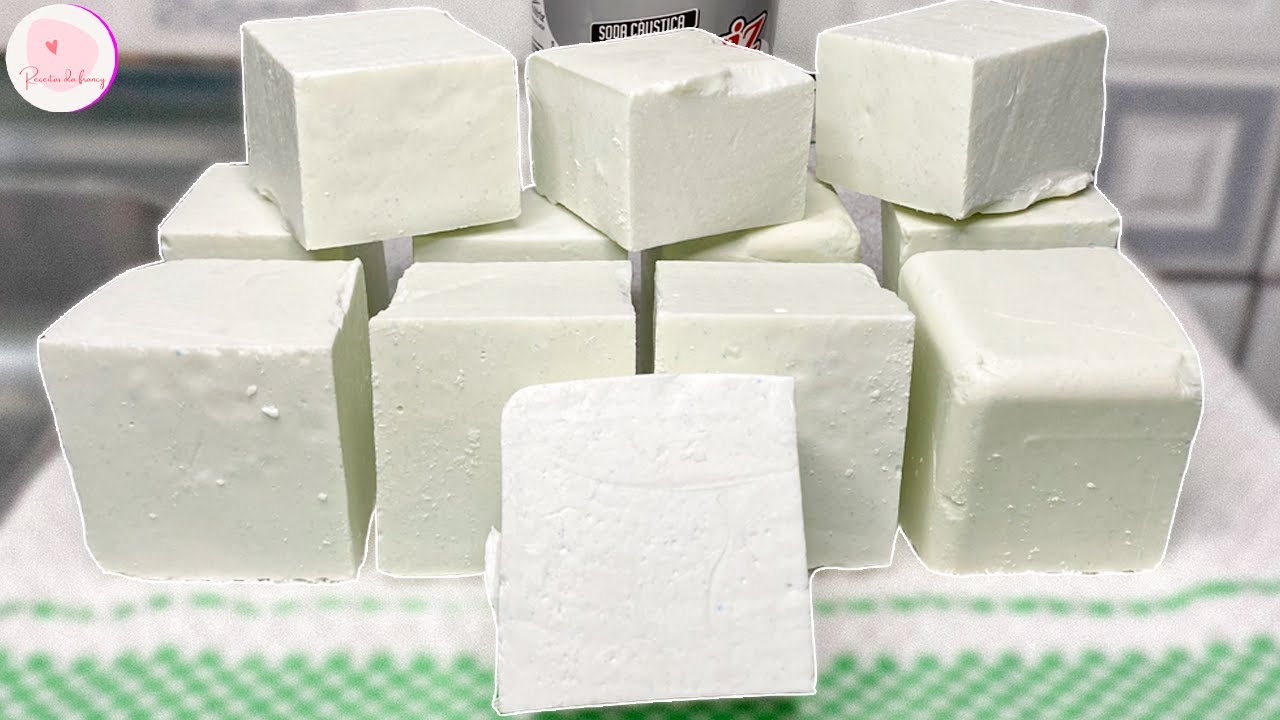 COMO FAZER SABÃO EM BARRA CASEIRO COM BANHA DE PORCO-SIMPLES E EFICIENTE