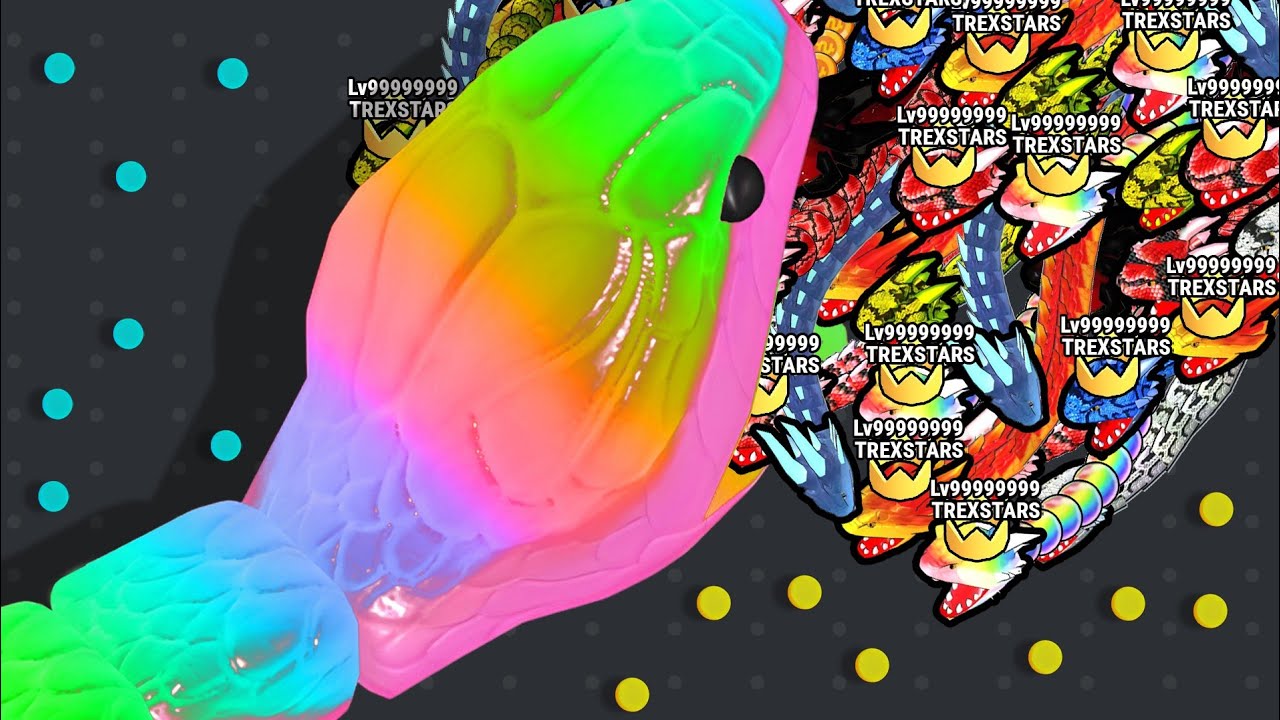 Snake Clash! .io - MAX LEVEL! Epic Snake Clash.io Gameplay! #351
