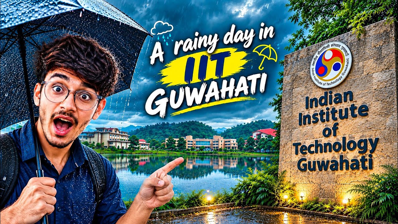 IIT Guwahati In The Rain 🌧️😱 | You&rsquo;ve Never Seen IIT Like This | EP-5