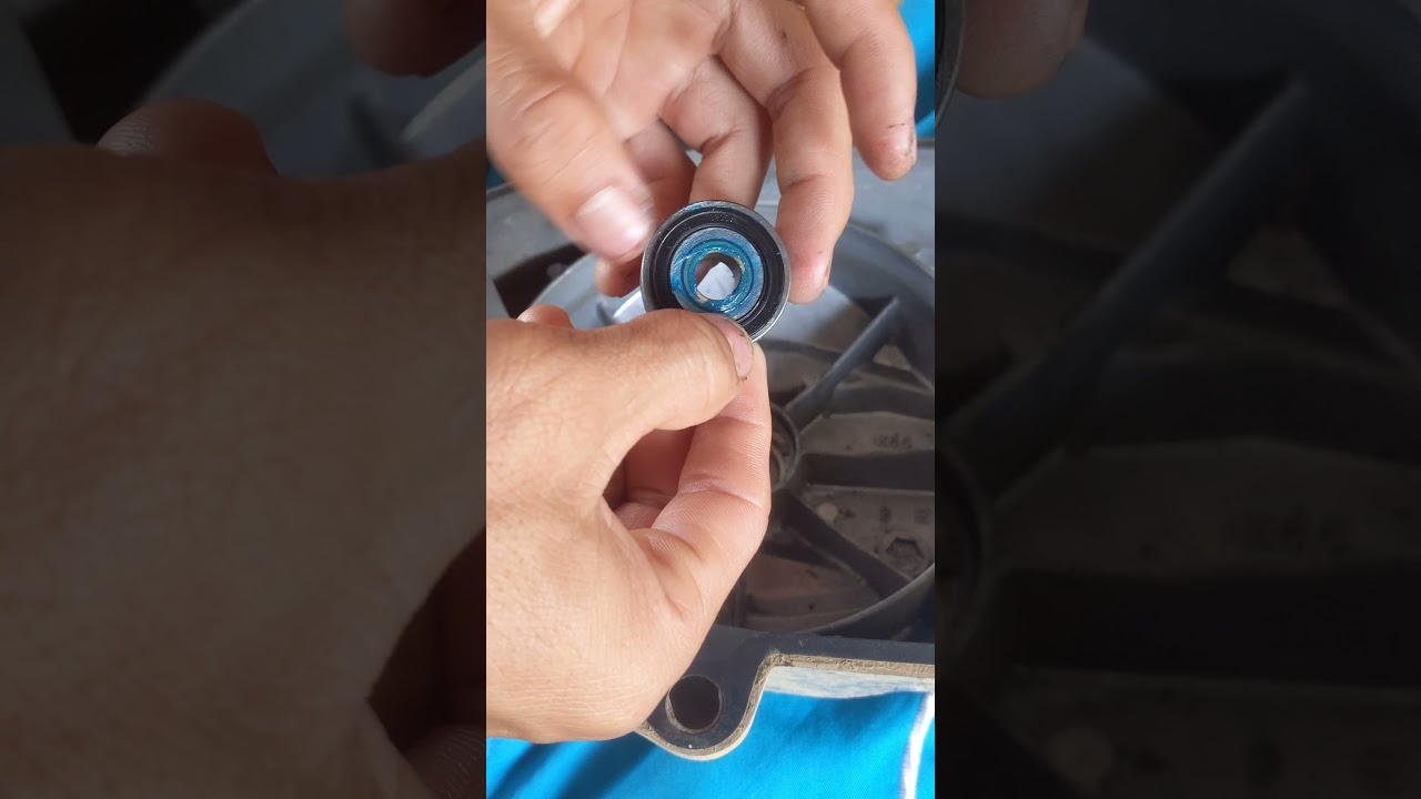 proses pemasangan bearing bak cvt #shorts