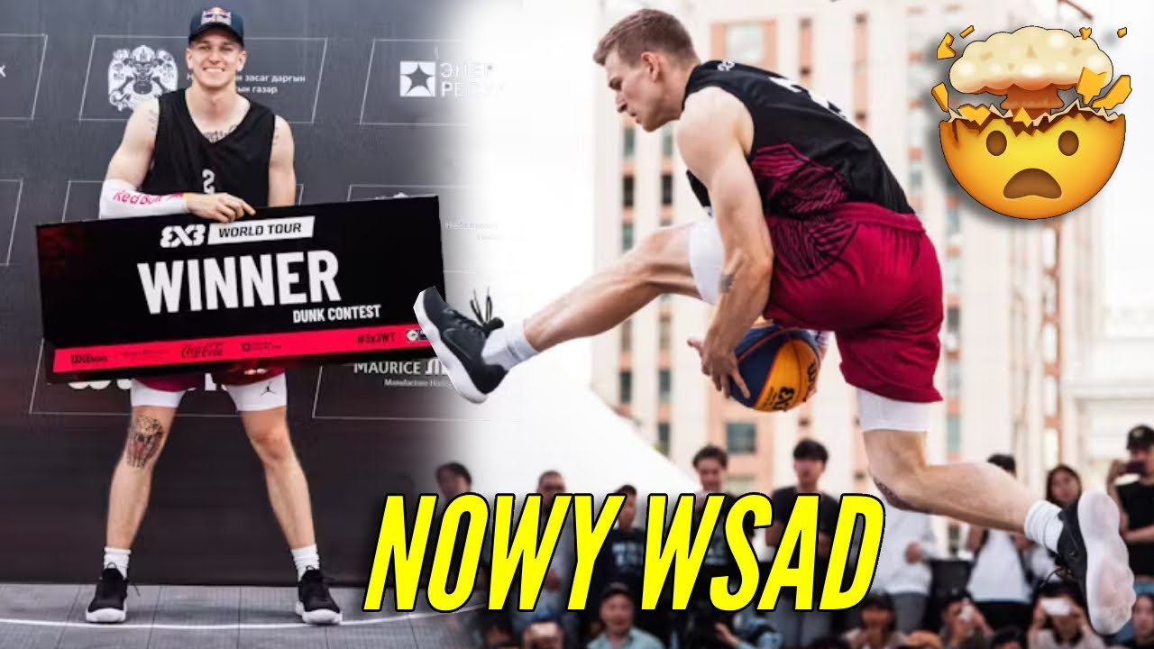 To był mój NAJLEPSZY KONKURS WSADÓW?! - W KOŃCU ZROBIŁEM TEN WSAD! Fiba 3x3 Mongolia