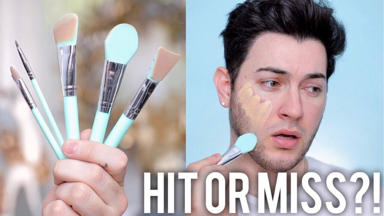 TESTING SILICONE MAKEUP BRUSHES! Hit or Miss?!
