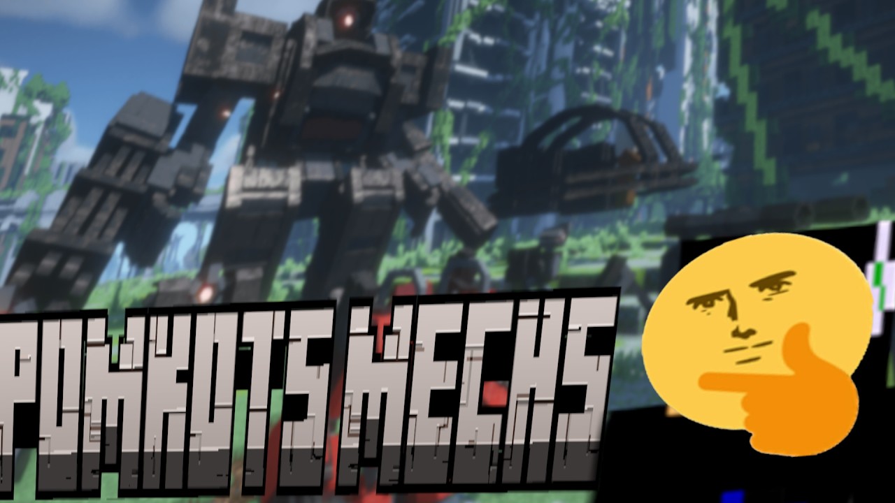 The best Mechs Minecraft mod ? (Pomkots Mechs)