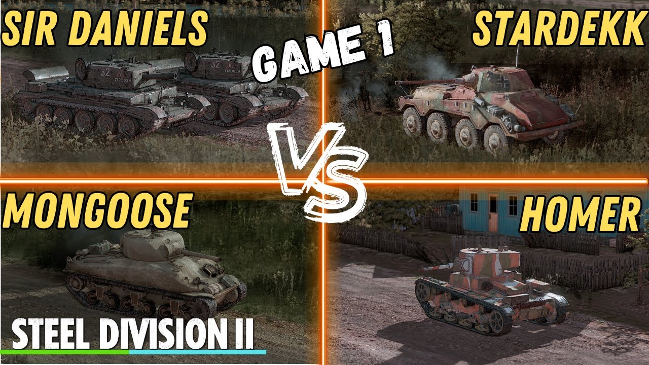 SUPER TIGHT 2v2!! 2v2 League in SDL on Illomantsi! Steel Division 2