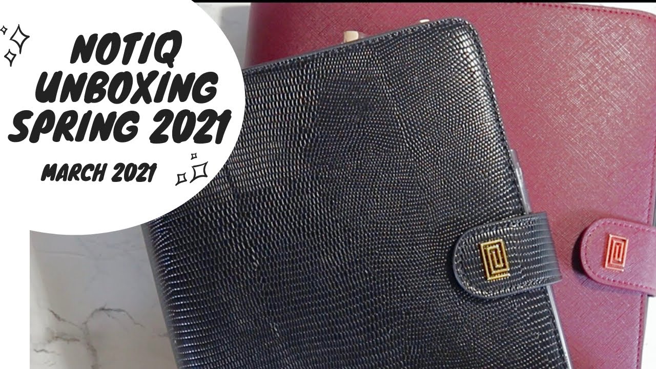 Notiq Planner Unboxing | Spring 2021 Collection | HP and A5 Planner