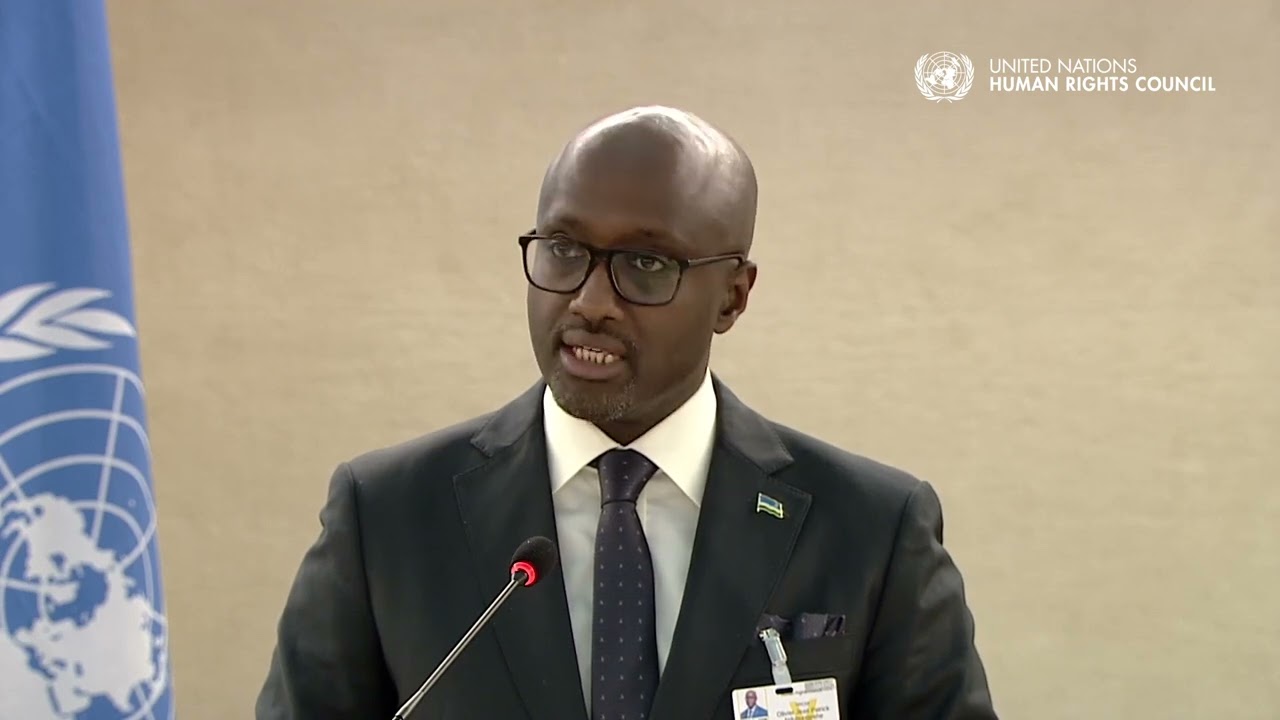 Olivier Nduhungirehe, Minister for Foreign Affairs and International Cooperation of Rwanda | #HRC58