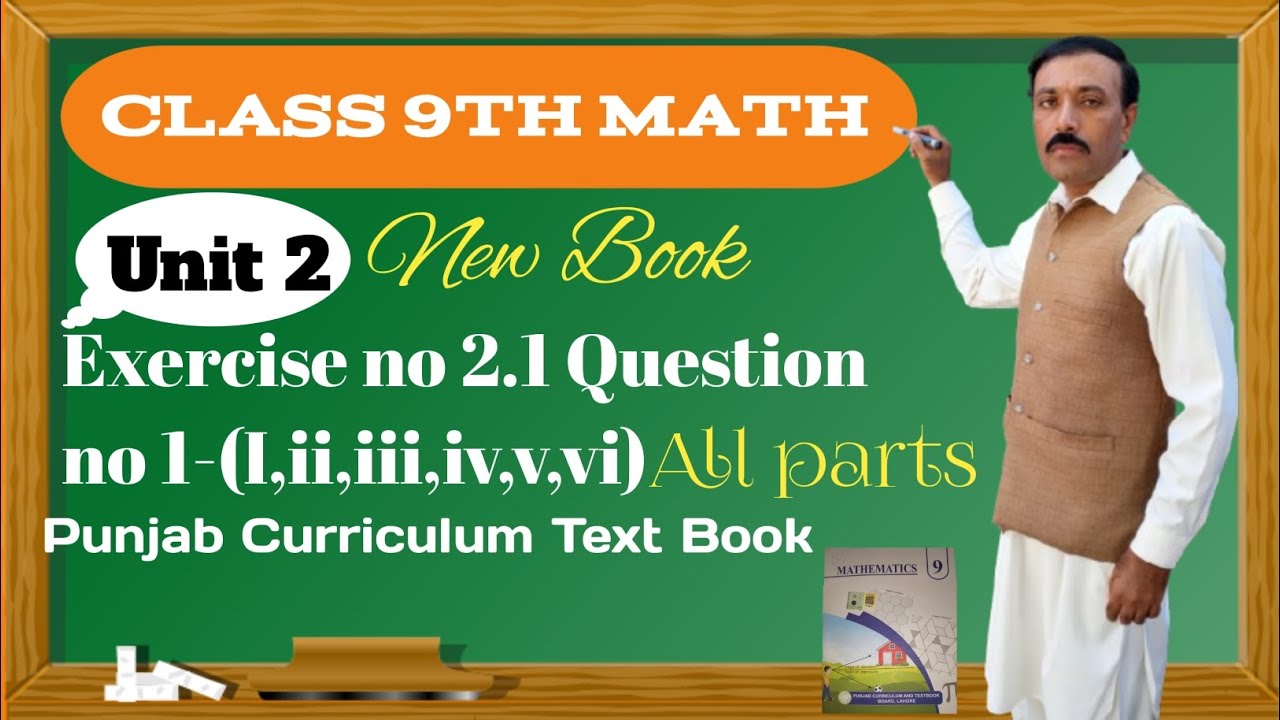 Class 9thMATH Unit no 2 Exercise no2.1 Question no1-(I,ii,iii,iv,v,vi) Allparts scientific notation 