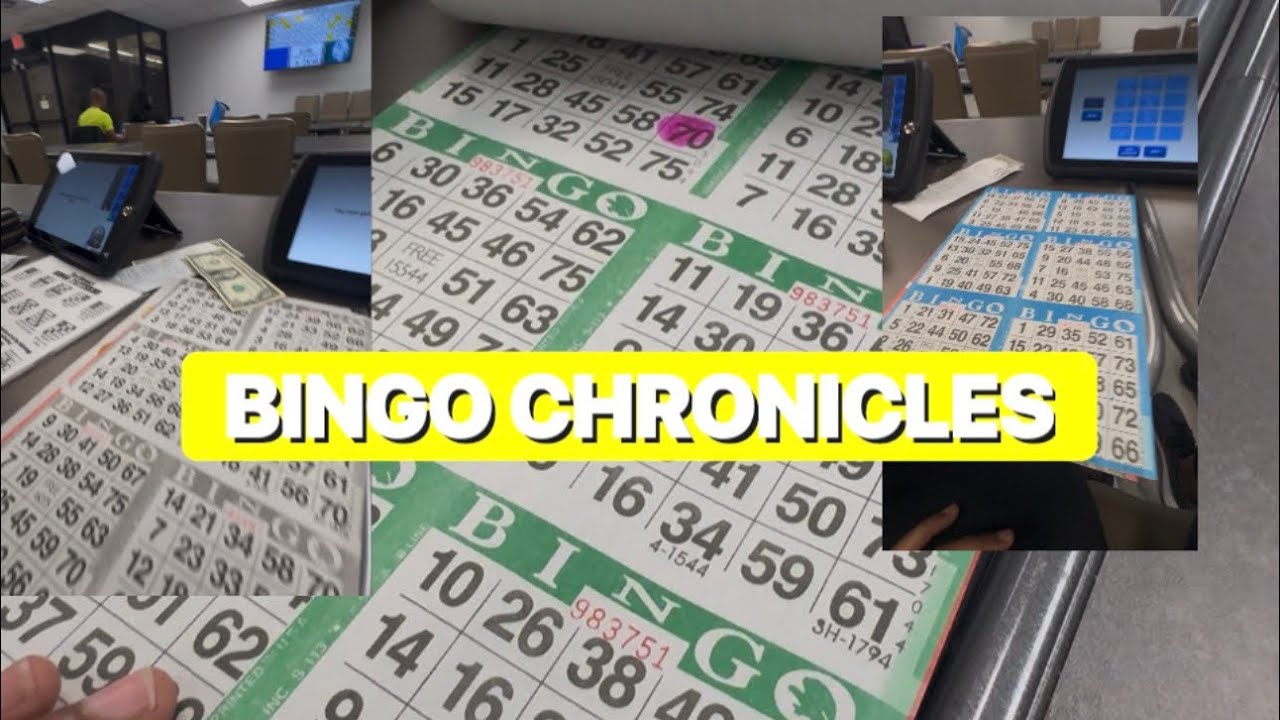 Join me as I play Bingo for the first time. I need to win some money. 