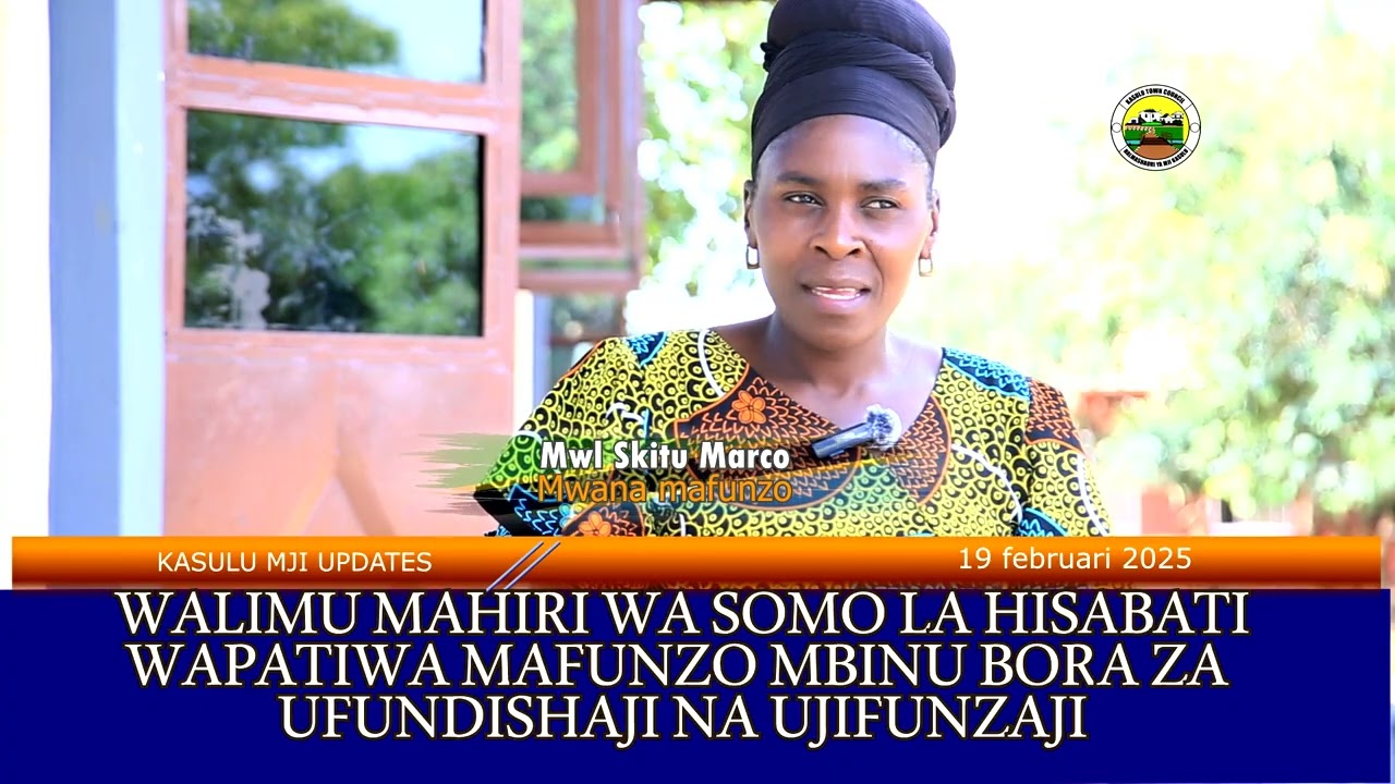 MAFUNZO WALIMU MAHIRI WA HISABATI