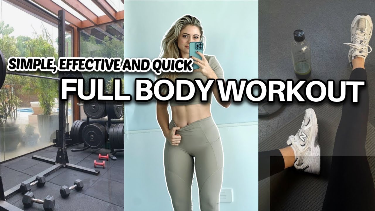 Transform Your Body with Me: Full Body Workout for Beginners at the Gym