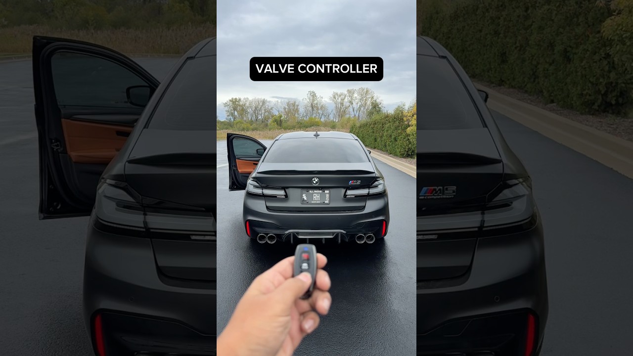 Установлен новый контроллер клапана MAD #bmw #valvecontroller #m5 #f90 #straightpipe