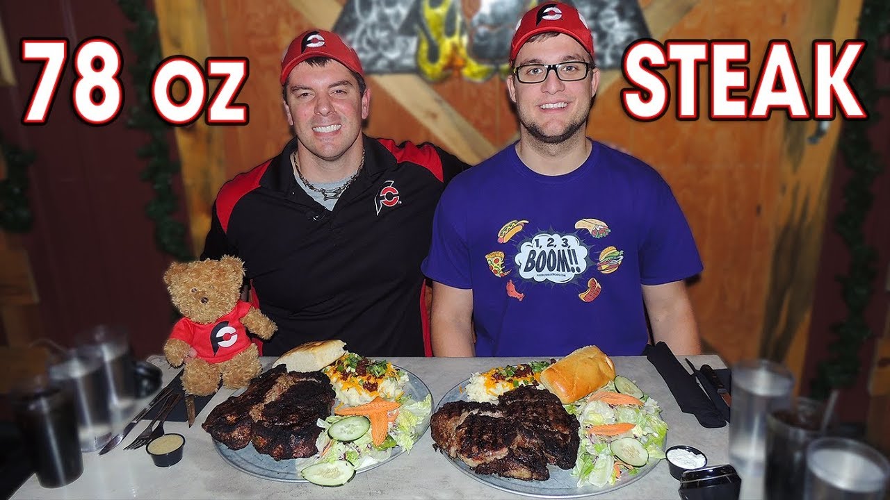 MASSIVE 78oz STEAK CHALLENGE IN BILLINGS, MONTANA!!