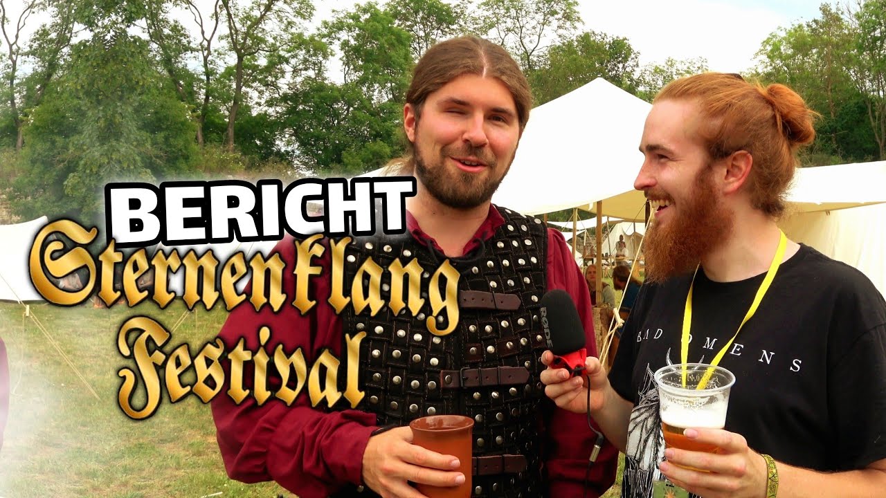 STERNENKLANG Festival 2023 mit dem Parabelritter 🍻 Rüstung fertigen, Talk mit Ritter & Crew 🔥