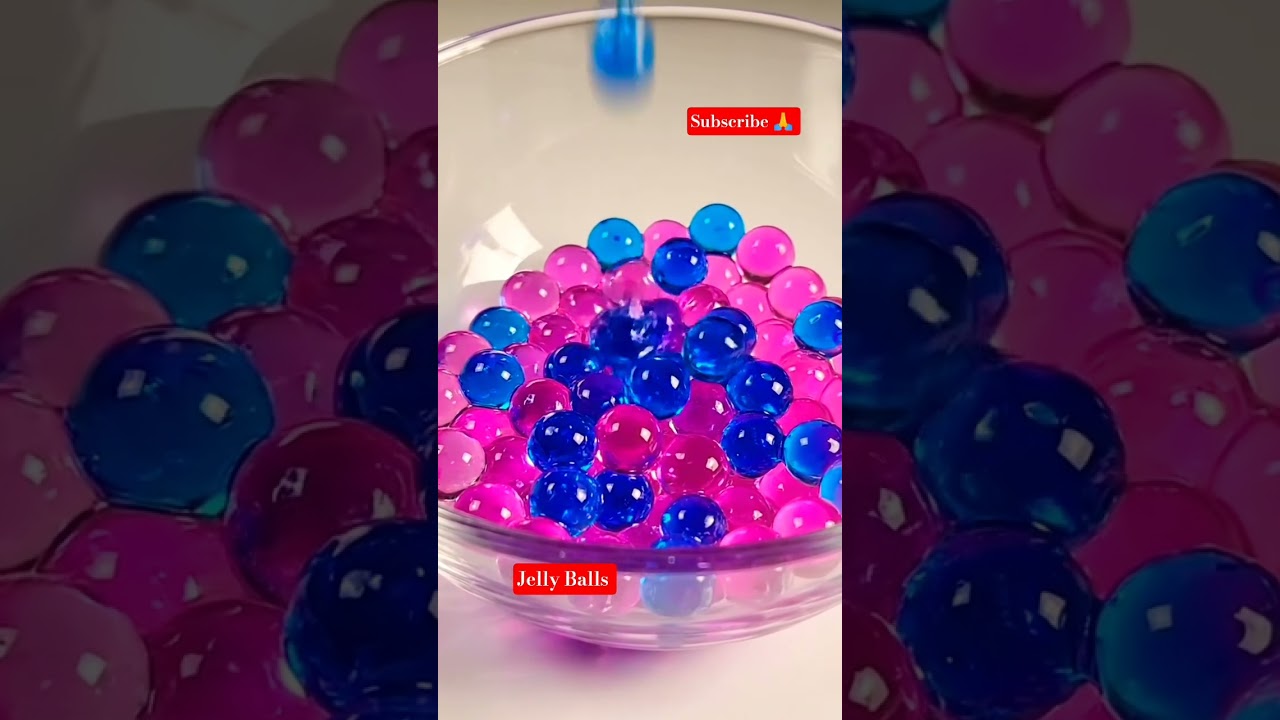 Eatables Jelly Balls In A Bowl 🥰👌