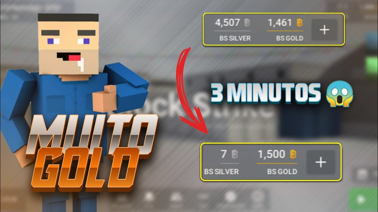 BLOCK STRIKE / Como Ganhar MUITOS GOLDS em pouco TEMPO!?!