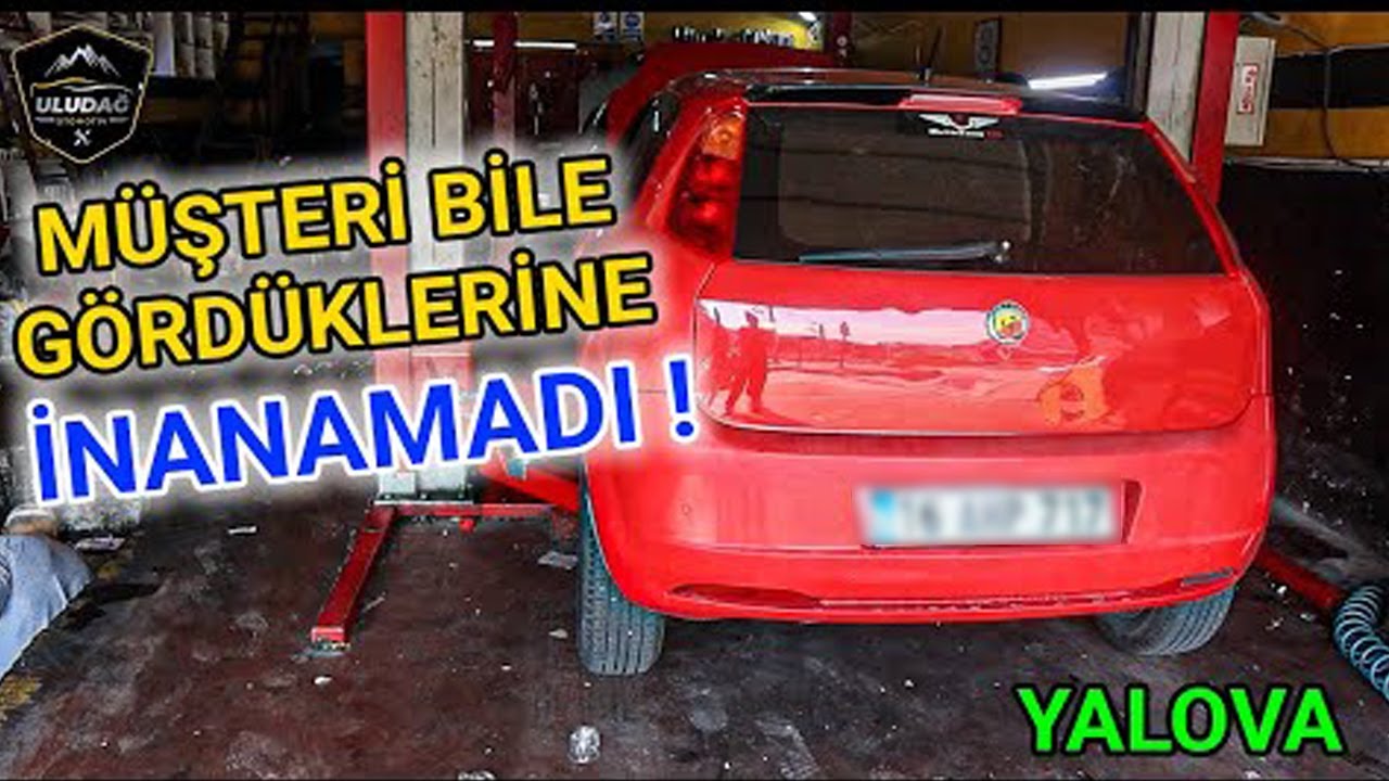 ARABA SÜREKLİ EGZOZ PATLATIYOR ! (Fiat Punto 1.4 16 Valf Ateşleme |  Silindir Kapak Conta Değişimi)