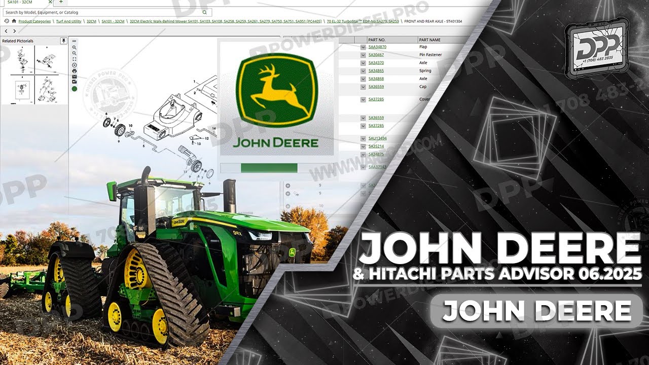 LEARN HOW TO INSTALL JOHN DEERE & HITACHI PARTS ADVISOR 06.2025 IN LESS THAN 1 MINUTE