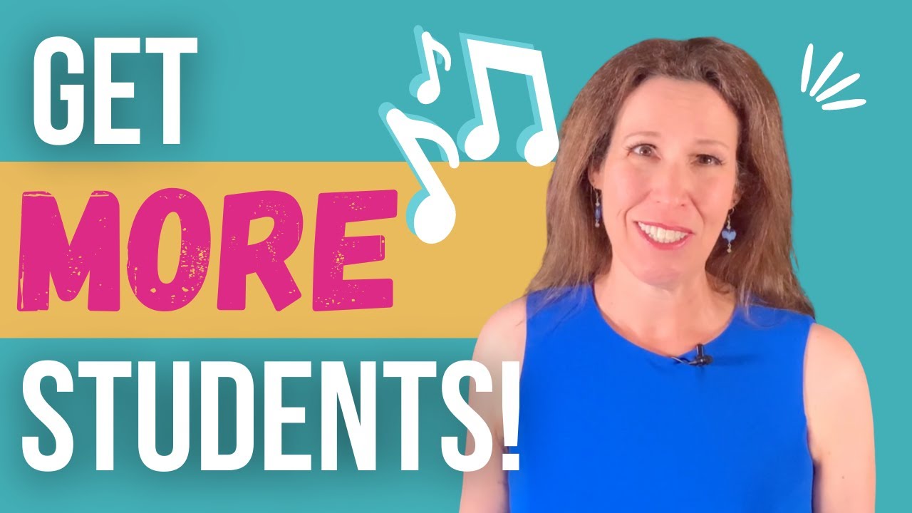 How to Get MORE Music and Singing Students (Marketing for Music Teachers & Voice Coaches)