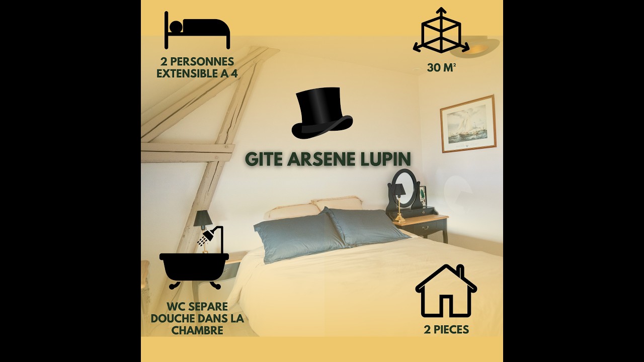 Gite Arsène Lupin overview