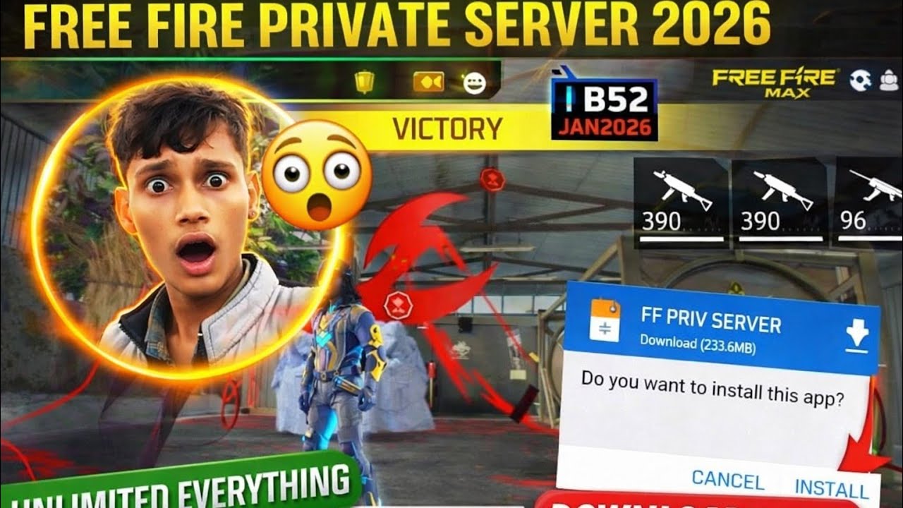 Free Fire Latest Proxy Server 2026 🔥 Start Proxy Server | No Fake Damage | 100% Working