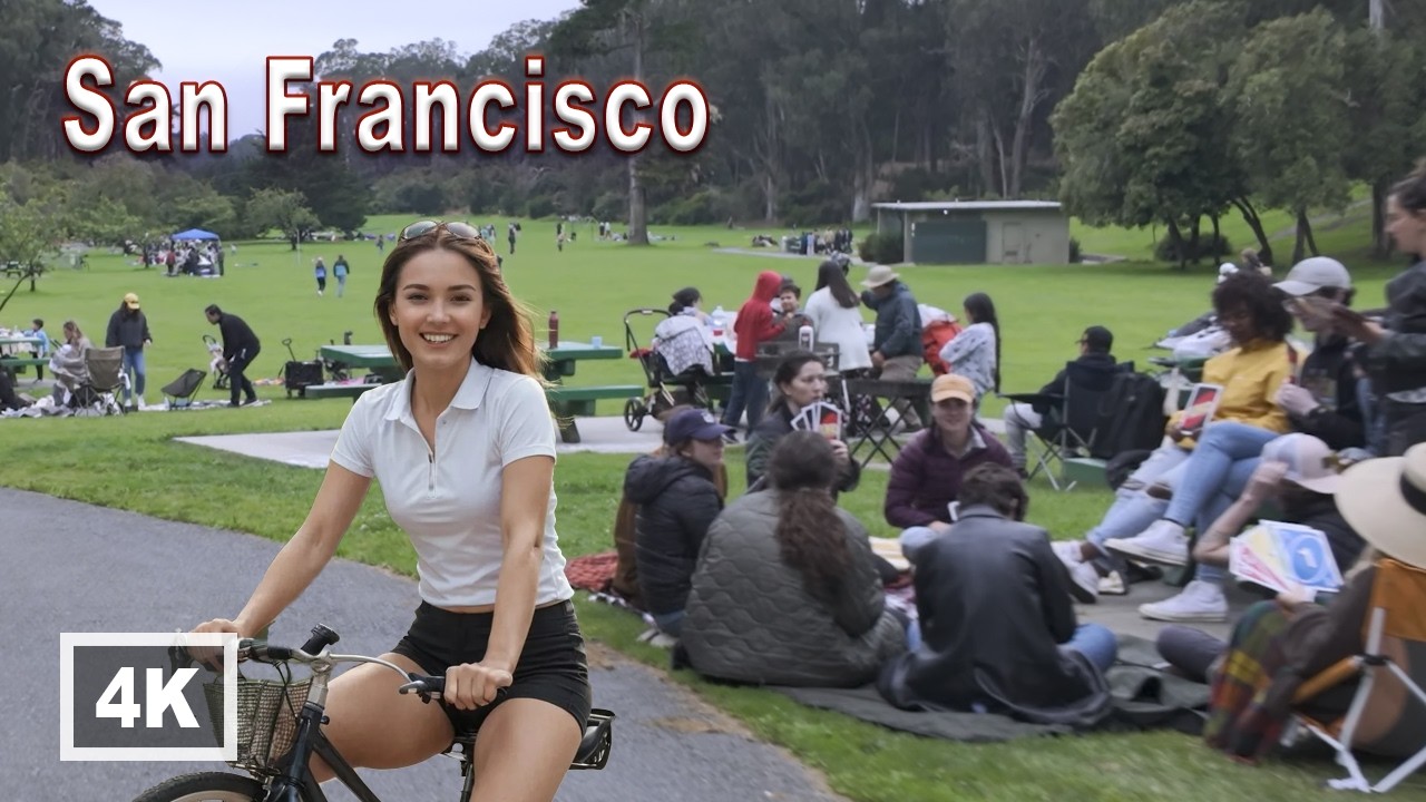 Ride With Me. Bike Tour From San Francisco Great Highway to Golden Gate Park