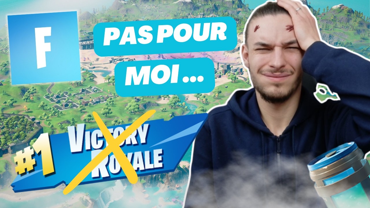 ON TENTE LE TOP 1 SUR FORTNITE ! C'est mal barré