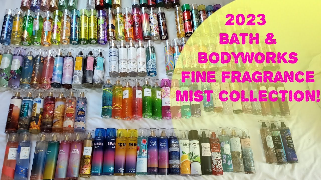2023 Bath and Bodyworks Fine Fragrance Mist Collection!