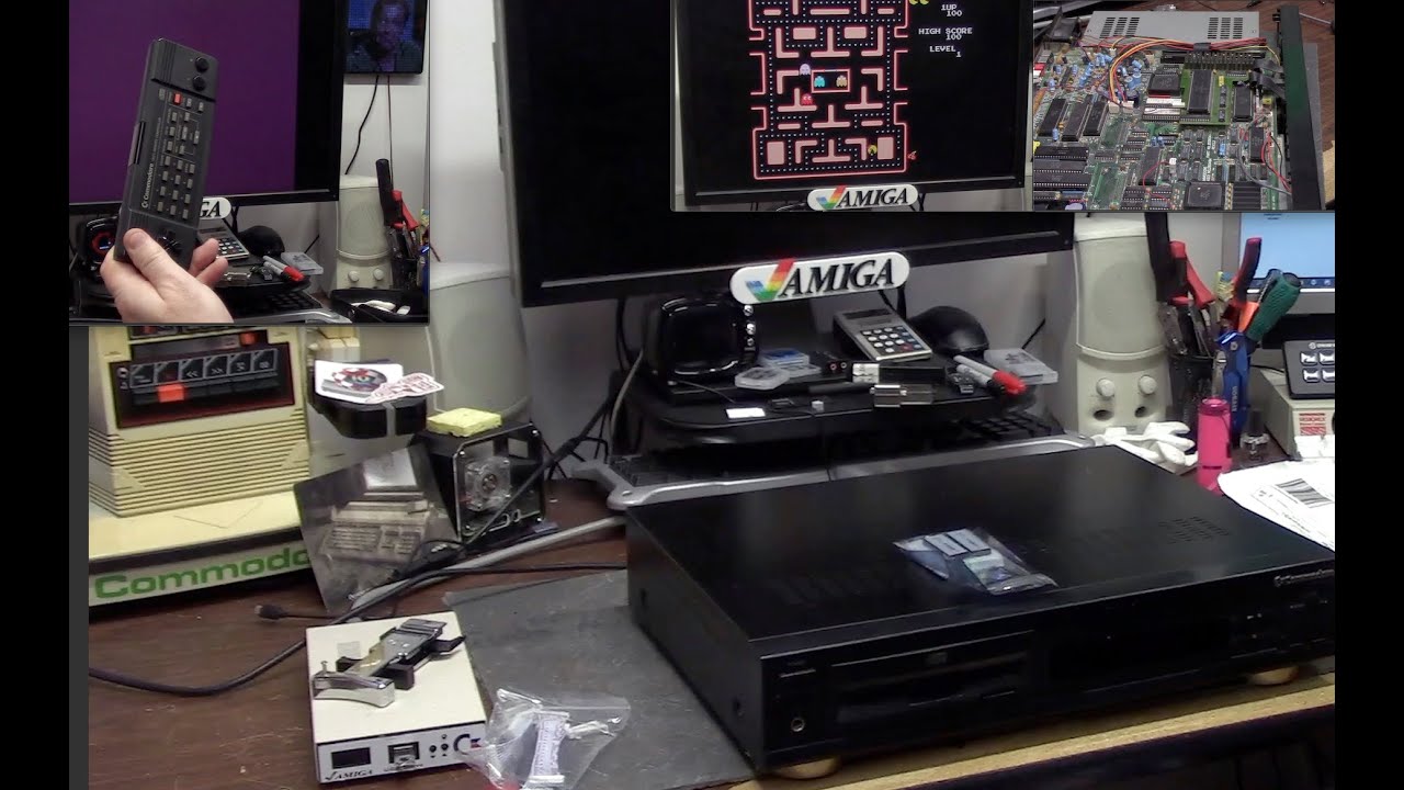 cdtv new roms cables and remote