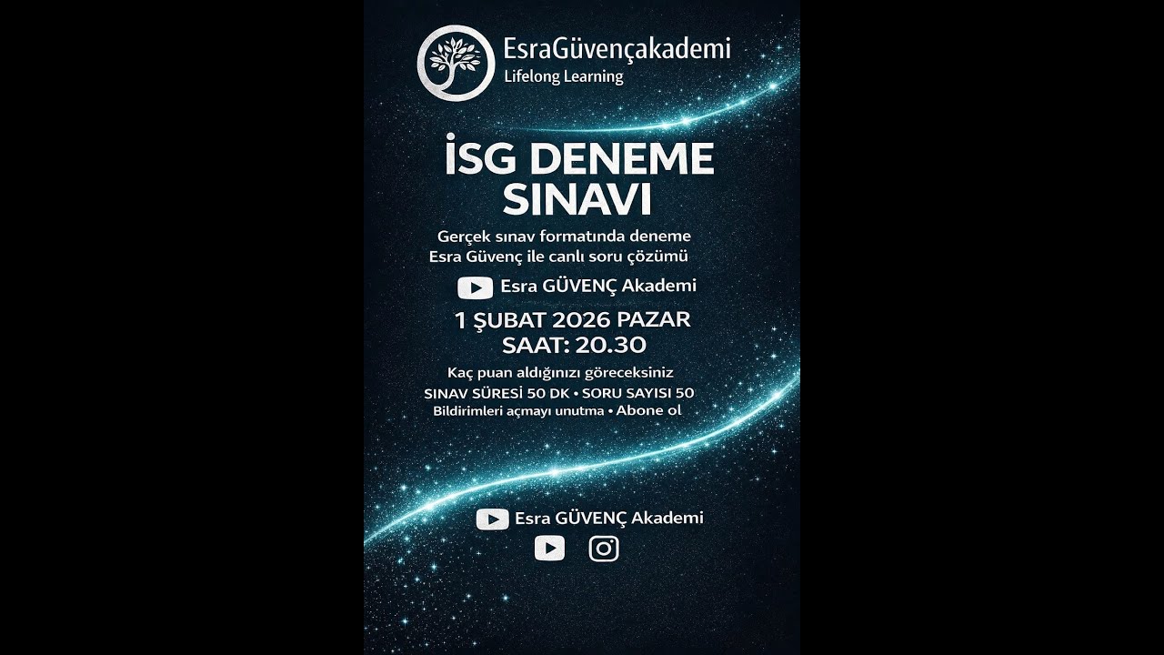 İSG Profesyonelleri Deneme Sınavı