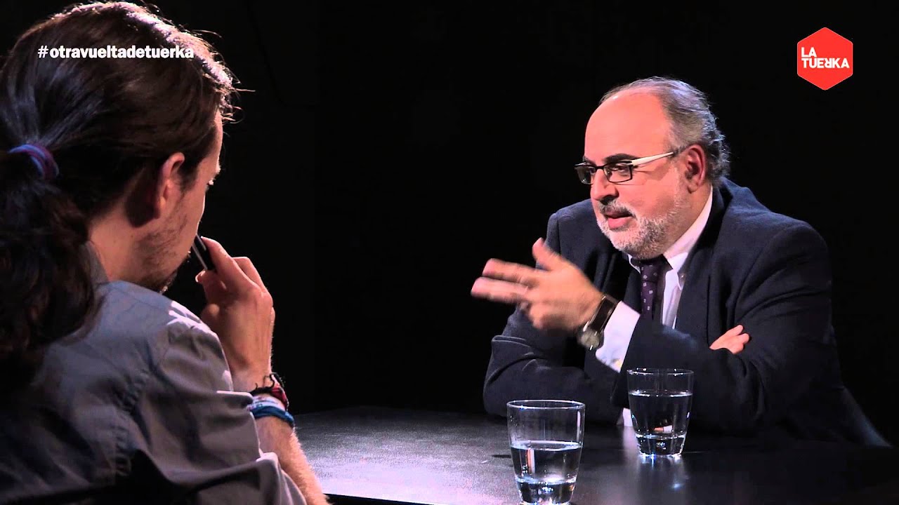 Otra Vuelta de Tuerka - Pablo Iglesias con Enric Juliana