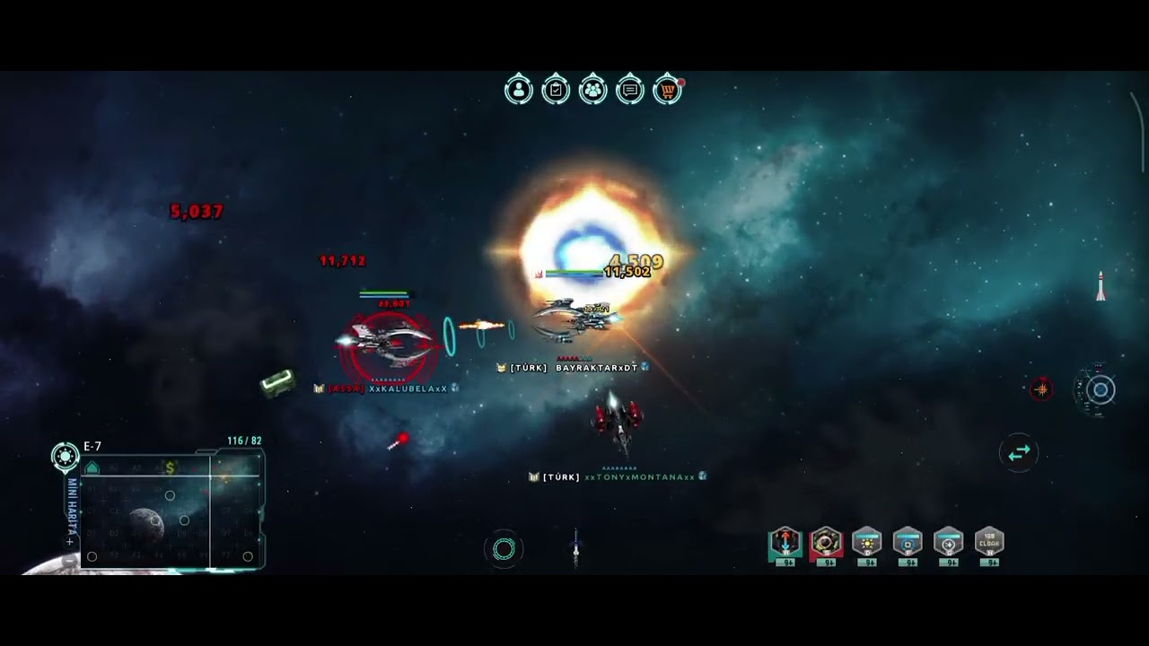 Waruniverse  BAYRAKTAR Vs XxKALUBELAxX Dostluk savaşı  @WarUniverseGame 