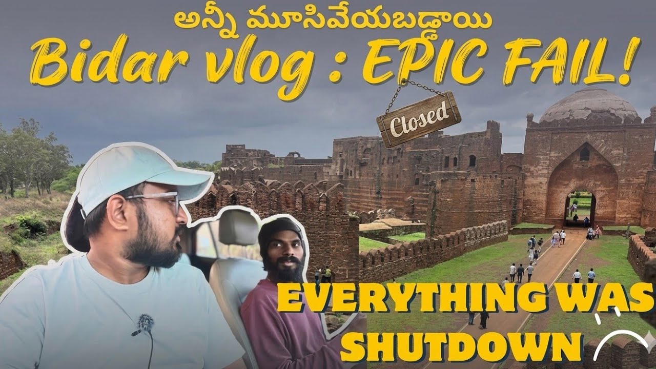 BIDAR VLOG : EPIC FAIL ❌