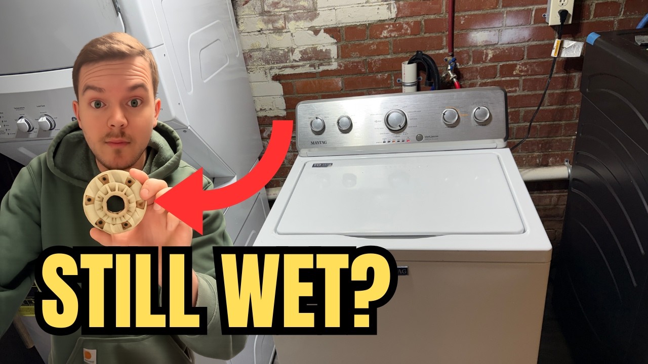 Clothes Still Wet After Spin Cycle – Maytag Washer Fix