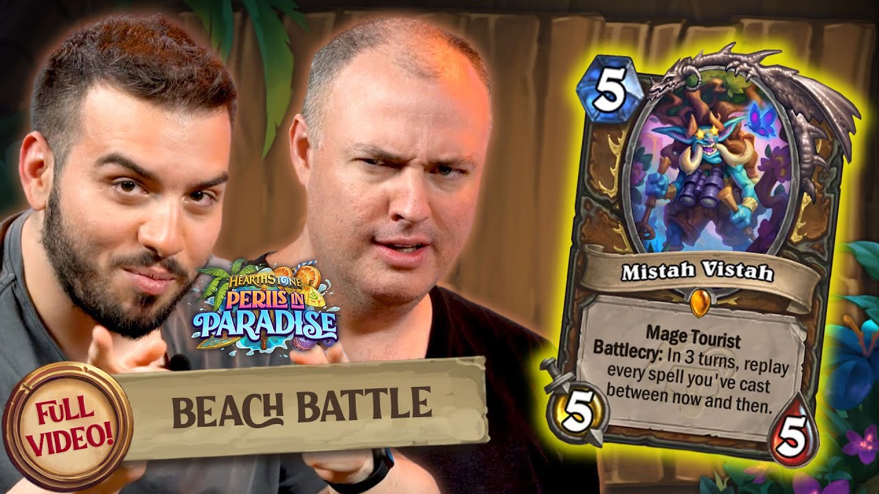 Warrior, Druid, and Mage Reactions ft. Rarran and Day9 | Pairs in Paradise | Hearthstone