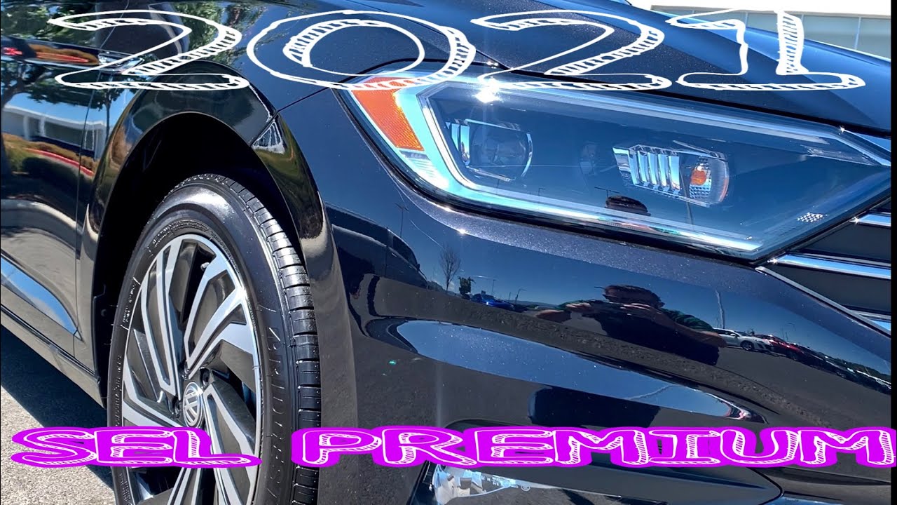 2021 Volkswagen Jetta SEL Premium in Deep Black Pearl