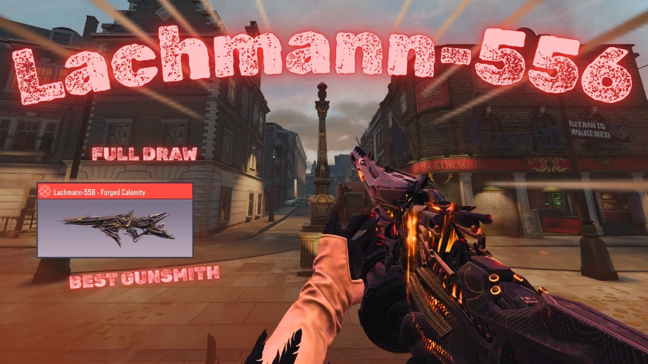 The Mythic Lachmann-556 Is INSANE In CODM | Full Draw - Best Gunsmith!
