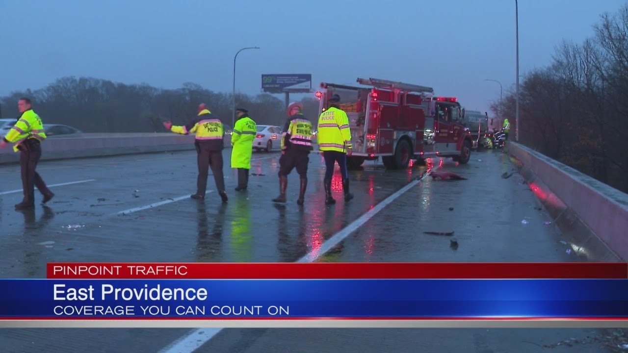 I-195 East congested through East Providence due to crash