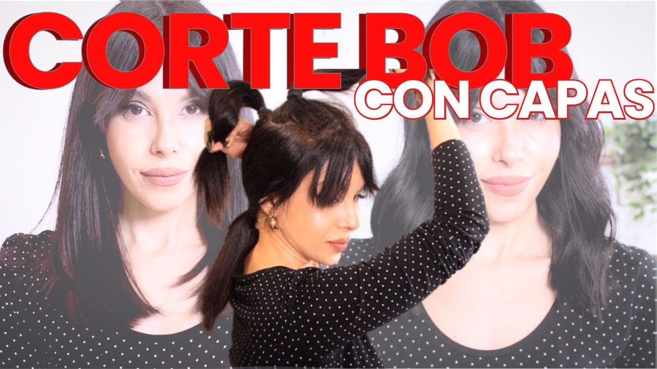 🔴 CORTE BOB CON CAPAS en 5 MINUTOS |  paso a paso en casa #paulwattshair