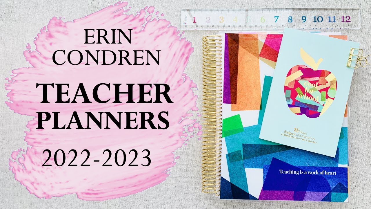 ERIN CONDREN TEACHER PLANNERS & ACCESSORIES | 2022-2023