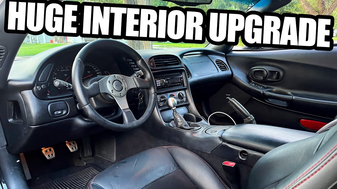 EVERY C5 NEEDS THIS! Momo Steering Wheel Install (& Ryobi 40v Battery Fix)