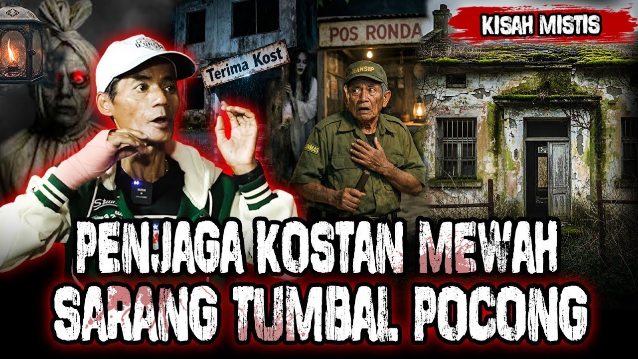 PENJAGA KOSTAN MEWAH DI JADIKAN TUMBAL PEMILIK KOSTAN,SETIAP HARI HARUS TIDUR BARENG POCONG!!