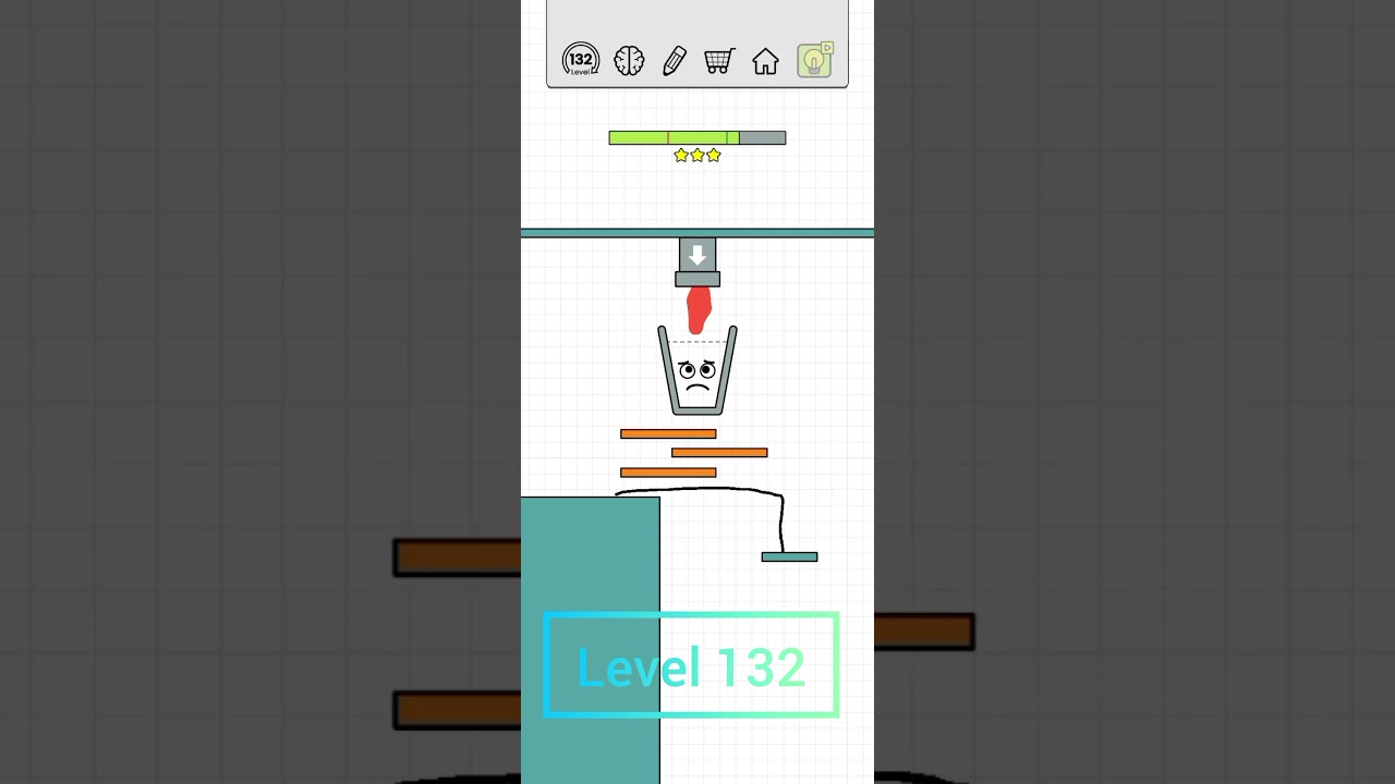 Happy glass level 132#gaming