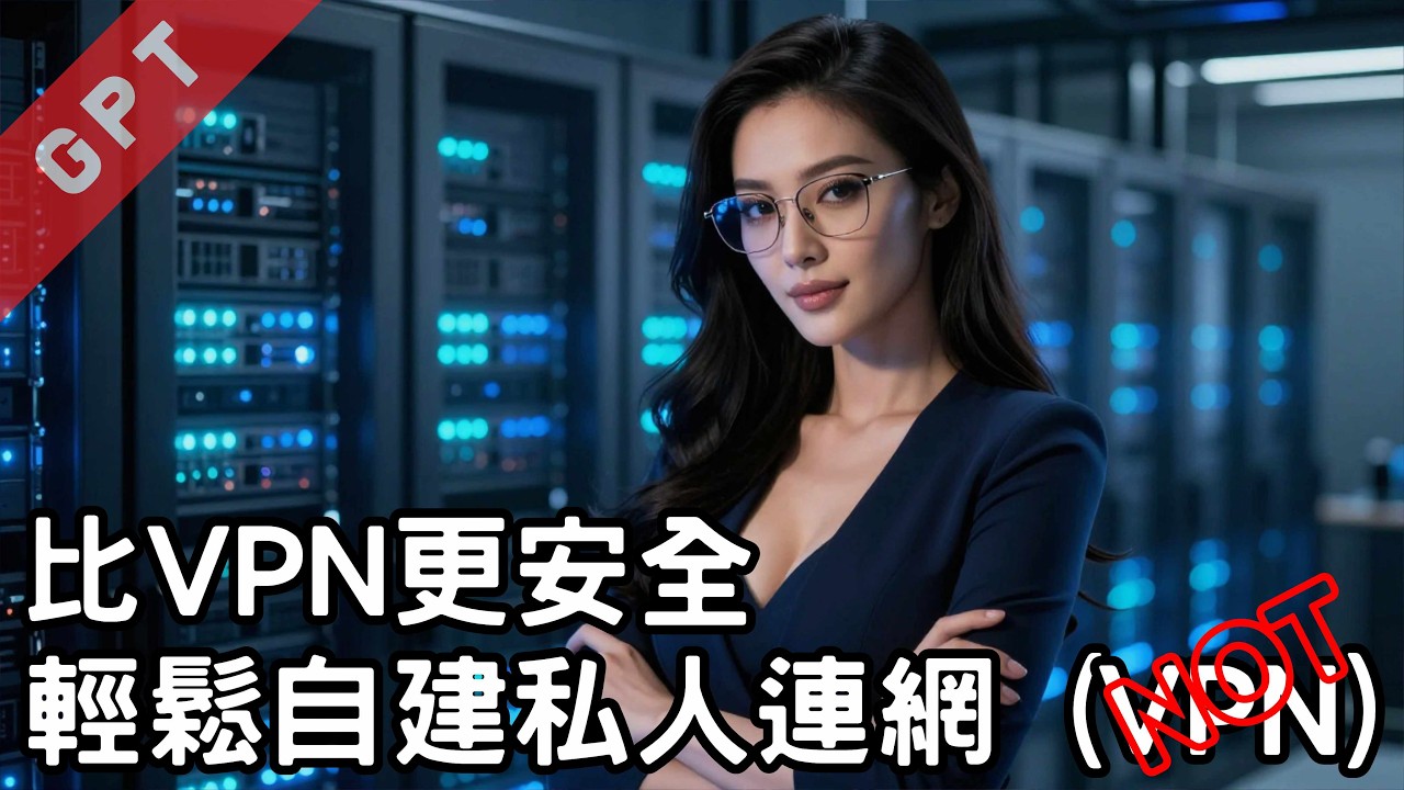 [字幕版] 比VPN更安全!!! 輕鬆自建私人聯網 (Not VPN) #廣東話 #vpn #tailscale #電腦網絡 #電腦保安