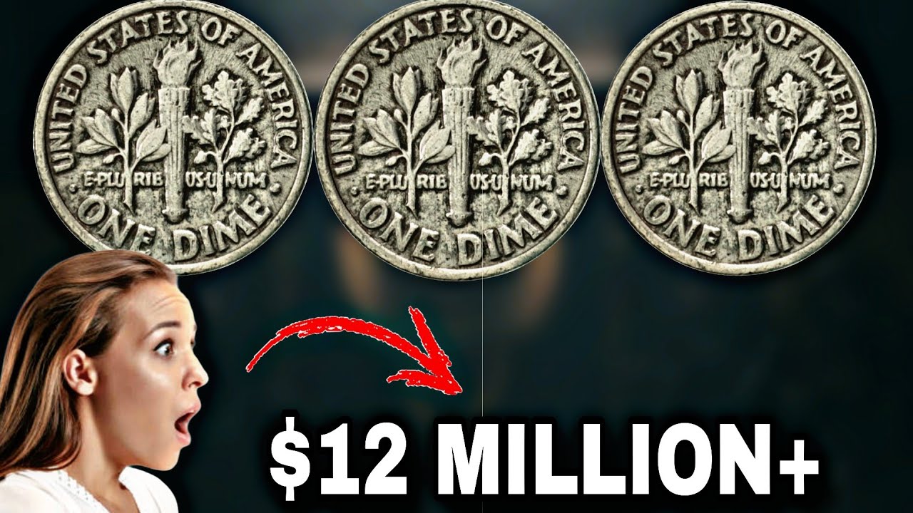 Top 5 Most Valuable Roosevelt Dime Coins Worth Big Money