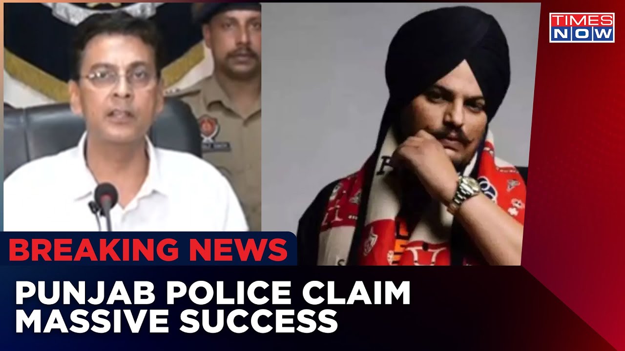 Punjab Police Press Briefing On Sidhu Moosewala Encounter | Moosewala Shooters Killed | Breaking